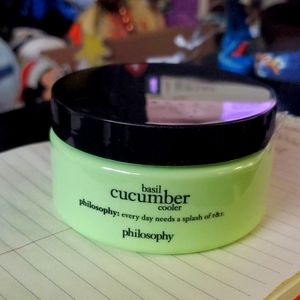 Philosophy basil cucumber glazed body souffle